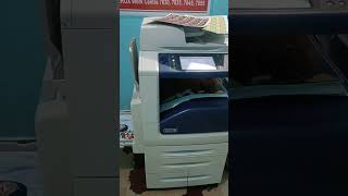 New Xerox machine  Xerox 7855 Demo [upl. by Monson]