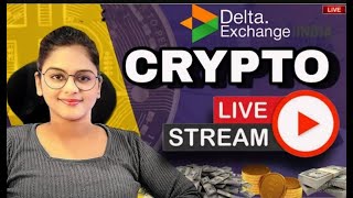 CRYPTO LIVE TRADING  23 AUG  thetradingfemme bitcoin crypto deltacryptolive livetrading [upl. by Dari474]