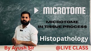 Microtomy l Block Cutting l microtome l Paraffin Section l types of Microtome In Histopathology [upl. by Alket]