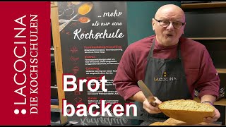 Brot backen schnell und einfach im Römertopf [upl. by Suivatnod]