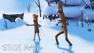 Stick Man loves his family time GruffaloWorld Stick Man [upl. by Richara]