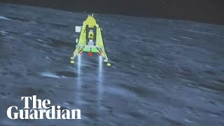 Indias Chandrayaan3 makes historic moon landing [upl. by Ambrosi]