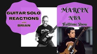 GUITAR SOLO REACTIONS  MARCIN  Halftime Show [upl. by Eiramait417]