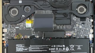 MSI GS66 12UGS UPGRADE RAM amp SSD SLOT TEARDOWN [upl. by Anica38]