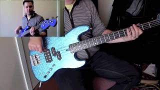 Warmoth Allparts Nordstrand Babicz Hipshot bass build [upl. by Yffub]