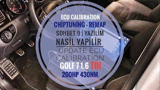 Sohbet 9  Yazılım Nasıl Yapılır  Ecu Calibration  Update  Vlog  Golf 7 16 TDI Big Turbo [upl. by Lowson665]