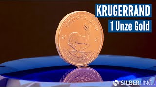 Krügerrand 1 Unze Gold  Die beliebtest Goldmünze im Video [upl. by Yelsa161]