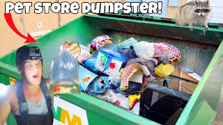 I Found PET STORE DUMPSTER Filled With AQUARIUM FISH And SNAKES [upl. by Anthia]