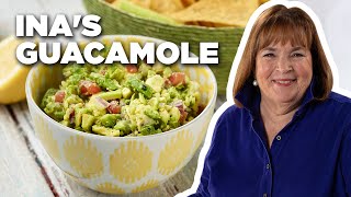 Ina Gartens Guacamole  Barefoot Contessa  Food Network [upl. by Anesuza]