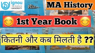 IGNOU MA History 1st Year Books IGNOU MA History Book MHI 01 MHI 02 MHI 04 MHI 05 MA History Class [upl. by Odlo]