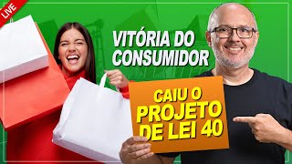 É O FIM DA PLP 40  VITÓRIA DO CONSUMIDOR CONTRAS AS MORDIDAS NA CONTA CORRENTE [upl. by Adal]