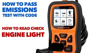 How to use OBD2 scanner How to pass emissions test with codes [upl. by Olney]