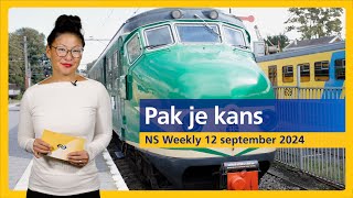 Ga mee met NS historische trein Koninklijke wachtkamer  NS Weekly [upl. by Snodgrass880]