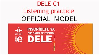 DELE C1 Instituto Cervantes Comprensión Auditiva [upl. by Lamprey]