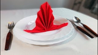 Dekoracija stola  Aranziranje salveta  Napkin fold [upl. by Bax611]