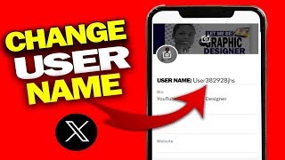 QUICK amp EASY How to Change Twitter X Display Name [upl. by Butterfield]