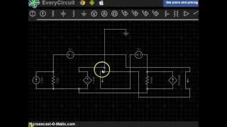 Fuentes dependientes de Corriente en EveryCircuit [upl. by Iorio]