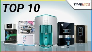 Top 10 Best Water Purifiers In India [upl. by Duthie]