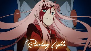 Blinding Lights「AMV」 Darling in the Franxx BNHA Cowboy Bebop Tokyo Ghoul [upl. by Roberto]