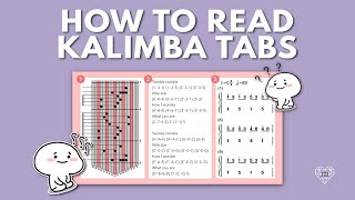 How to Read Kalimba Tabs  Number and Letter Notation amp Kalimba Tablature [upl. by Zavala]