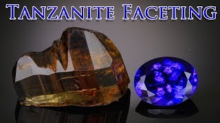 Gem Cutting  Tanzanite Faceting [upl. by Anwahsar]