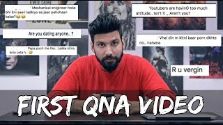 In Relationship   FIrst QNA Video  Mohit Chhikara  Vlogs [upl. by Kendricks]