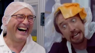 Inside the Cheese Factory with Gregg Wallace and Tom Green  Todays Colour Episode 31 [upl. by Pani]