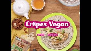 Recette gourmande  Crêpes Vegan saveur exotique Vahiné [upl. by Dajma]