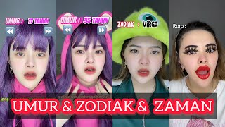 KOMPILASI VIDEO TIKTOK RERE  Umur amp Zodiak amp Zaman  Regitamasri [upl. by Oeniri]