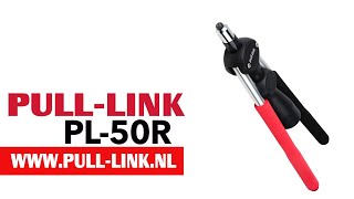 Pulllink handmatige popnageltang PL50R productvideo [upl. by Sidnak]