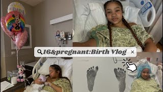 16amppregnant Birth Vlog  Csection [upl. by Nnainot]