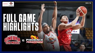 GINEBRA vs PHOENIX  FULL GAME HIGHLIGHTS  PBA SEASON 49 GOVERNORS CUP  SEPTEMBER 18 2024 [upl. by Gruber]