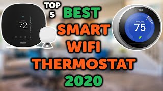 5 Best Smart Wifi Thermostats in 2020 [upl. by Lyrehs]