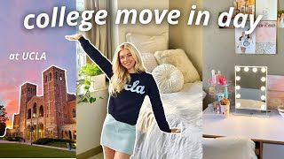 COLLEGE MOVEIN VLOG at UCLA  dorm tour [upl. by Eux744]