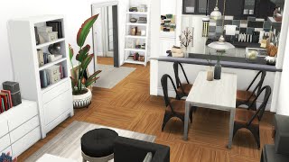 STUDENTS APARTMENT  1313 21 CHIC STREET  The Sims 4  Speedbuild [upl. by Acissehc]