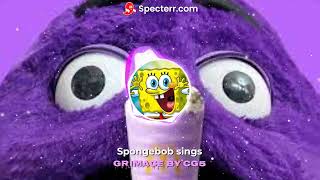 Spongebob sings GRIMACE BY CG5 [upl. by Sagerman625]