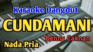 CUNDAMANI  KARAOKE  NADA PRIA COWOK  Denny Caknan  Audio HQ  Live Keyboard [upl. by Friday]