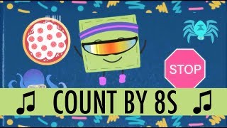 Count by 8s Song [upl. by Thielen]