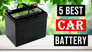 Top 5 Best Car Battery in 2024  Best Car Battery  Reviews [upl. by Ysnap]