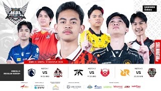 🔴 LIVE  MPL ID S14  Regular Season Hari 2 Minggu 4  Bahasa Indonesia [upl. by Amat]