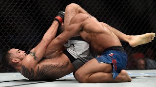 Biggest Triangle Choke Finishes in UFC History [upl. by Auberbach]