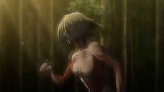 Levi Vs Female Titan  60 FPS [upl. by Trebron895]