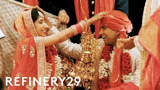 This Traditional Indian Wedding Is Insanely Beautiful  World Wide Wed  Refinery29 [upl. by Doble931]