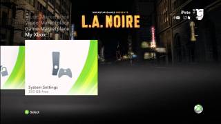 LA Noire City Premium Theme Xbox HD [upl. by Peer]