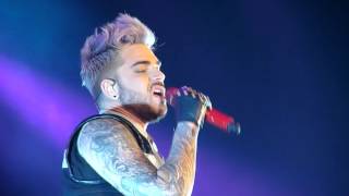 HD  Adam Lambert  For Your Entertainment live  Gasometer Vienna 2016 Austria [upl. by Woodall]