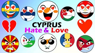 Cyprus Is Loved And Hated By Many Countries In The World  countriesball [upl. by Marlon971]