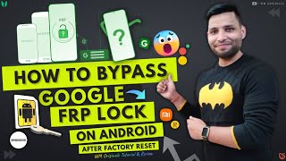 How To Bypass Google FRP Lock On Any Android Phone after factory reset 2023 Samsung FRP Bypass [upl. by Atinat]