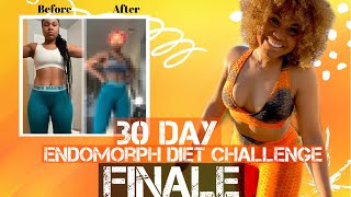 30Day Endomorph Diet Finale ResultsWeight lossWorkouts amp Meal PlanComplicationsRecommendations [upl. by Xineohp]