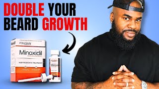 How to Double Your Minoxidil Beard Growth  Best Quick amp Easy Tip For Fuller and Thicker Minox Beard [upl. by Strader]