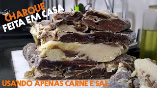 carne seca jaba charque caseira com dois ingredientes [upl. by Olocin]